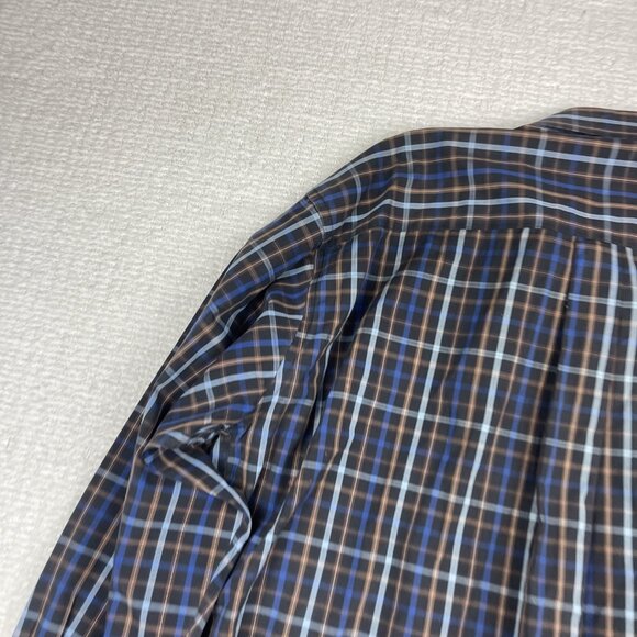 Lot of x2 Forsyth of Canada Dress Shirts Wrinkle Free Lined / Plaid Men Sz 2XL - Picture 13 of 16